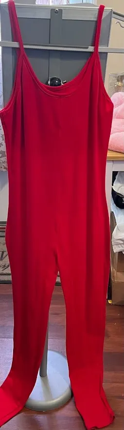 RED JUMPSUIT