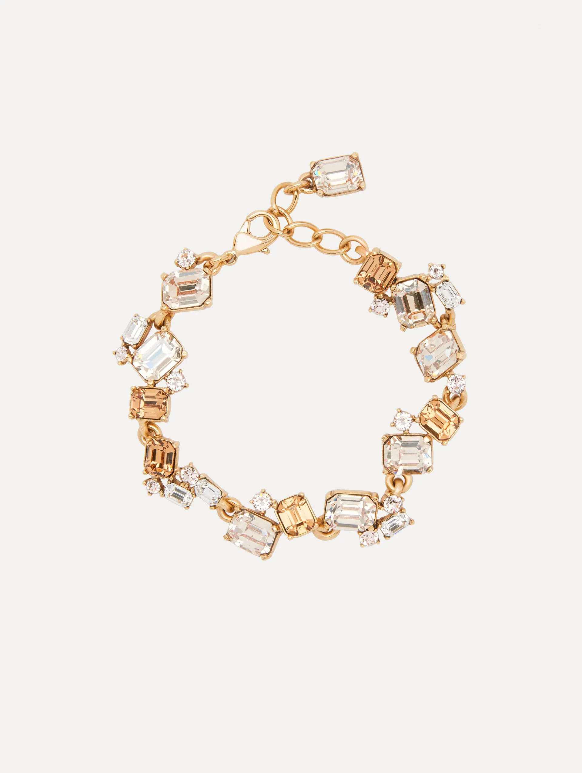 Scrambled Crystal Bracelet