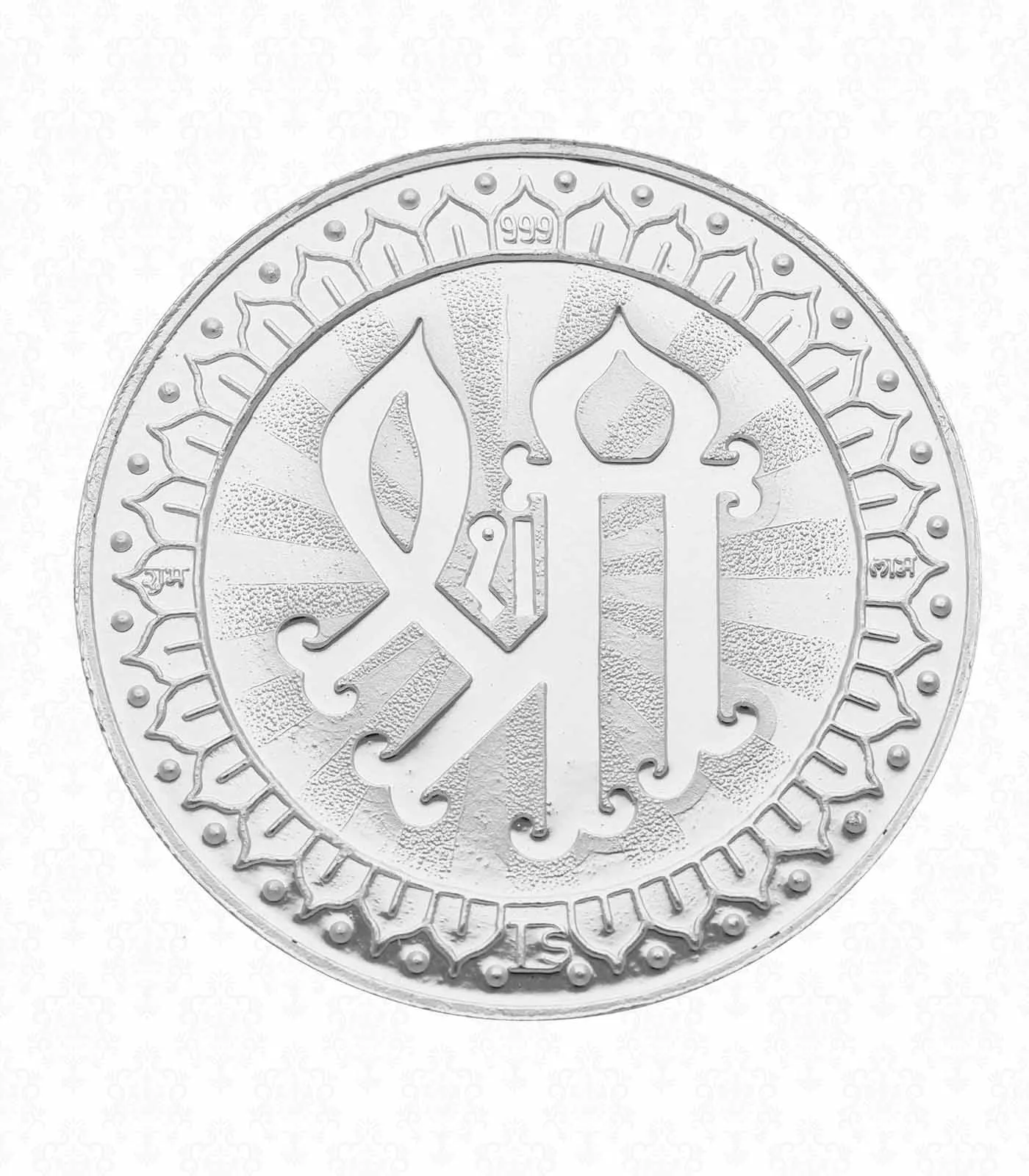 Silver Laxmi Coin 100GM