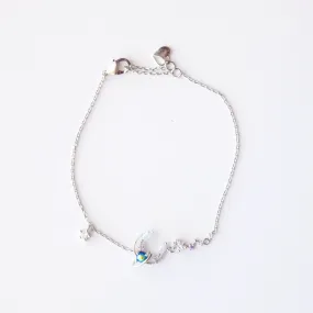 Silver Moonstar Bracelet