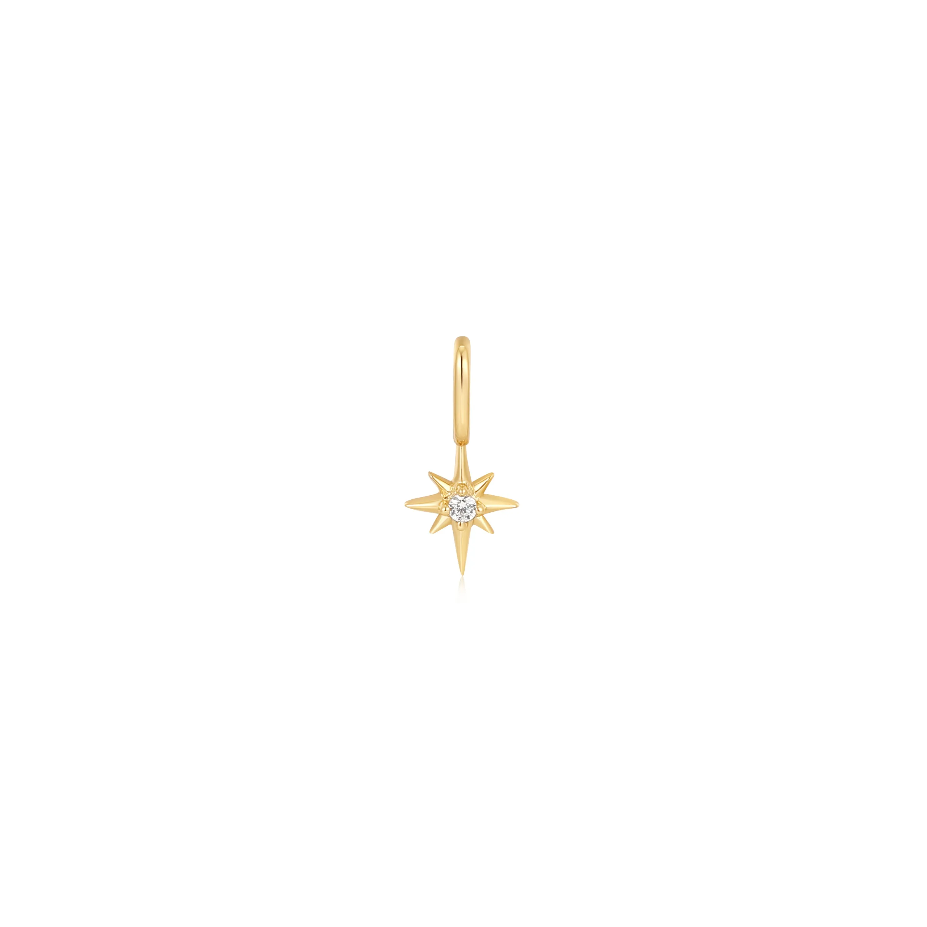 Silver Star Charm