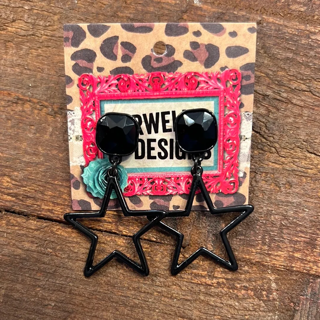 Star Drop Earrings