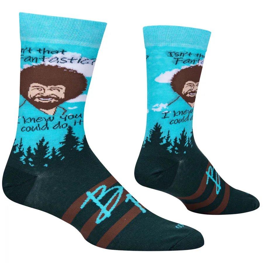 Unisex Bob Ross You Can Do It Socks