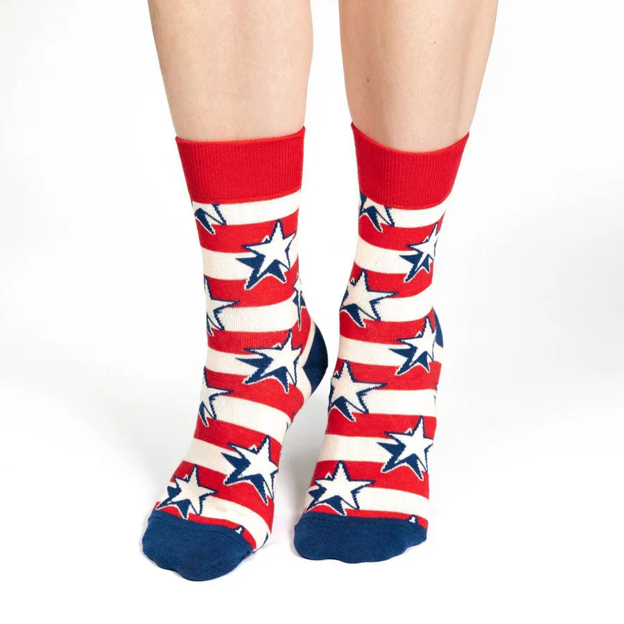 Unisex Stars and Stripes Socks